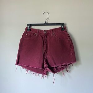Liz Claiborne Hi-Rise Jean Shorts